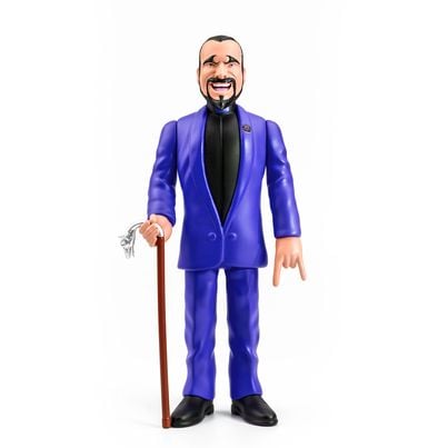 2024 FC Toys Bone Crushing Wrestlers Ringside Collection "Sinister Minister" Father James Mitchell [Purple]