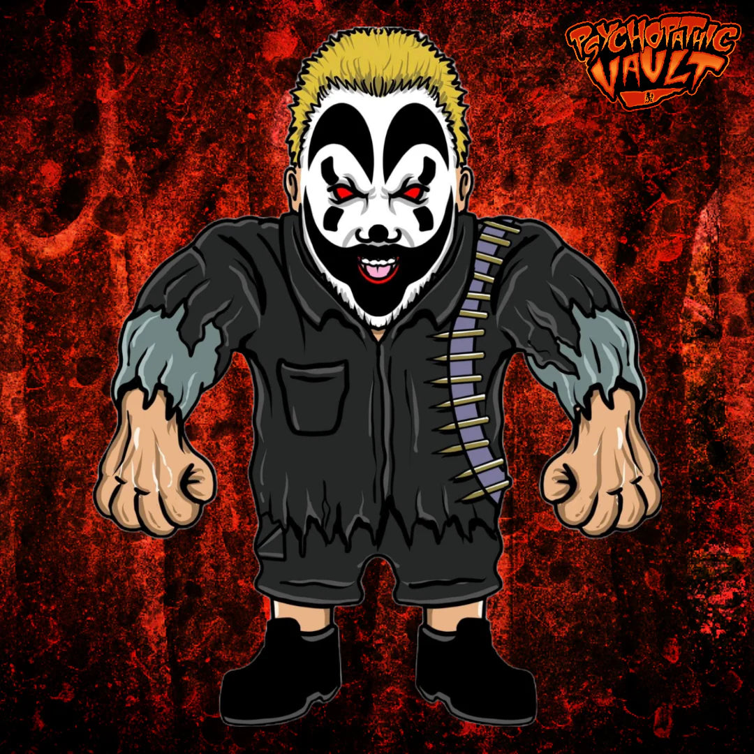 2023 JCW Psycopathic Vault Violent J 12" Wrestling Buddy