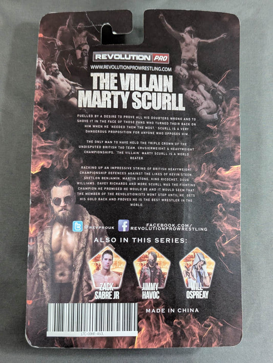 2016 Revolution Pro Wrestling "The Villain" Marty Scurll