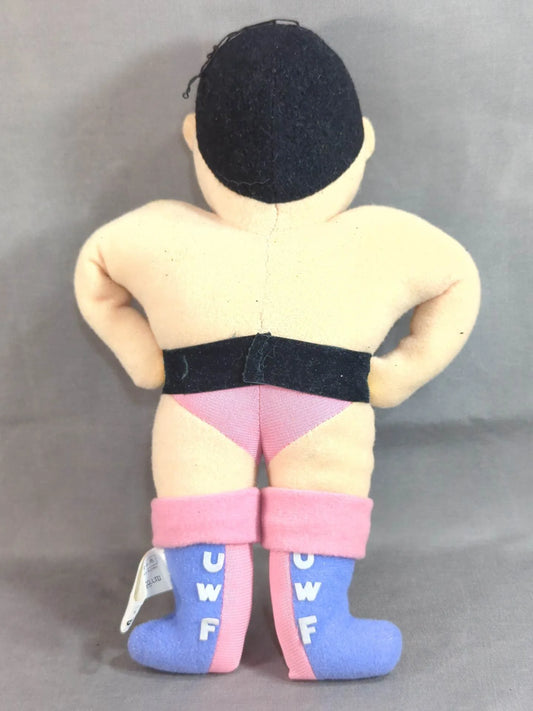 1990s Universal Wrestling Federation Roller Tron All-Star Series Plush Wrestlers Nobuhiko Takada