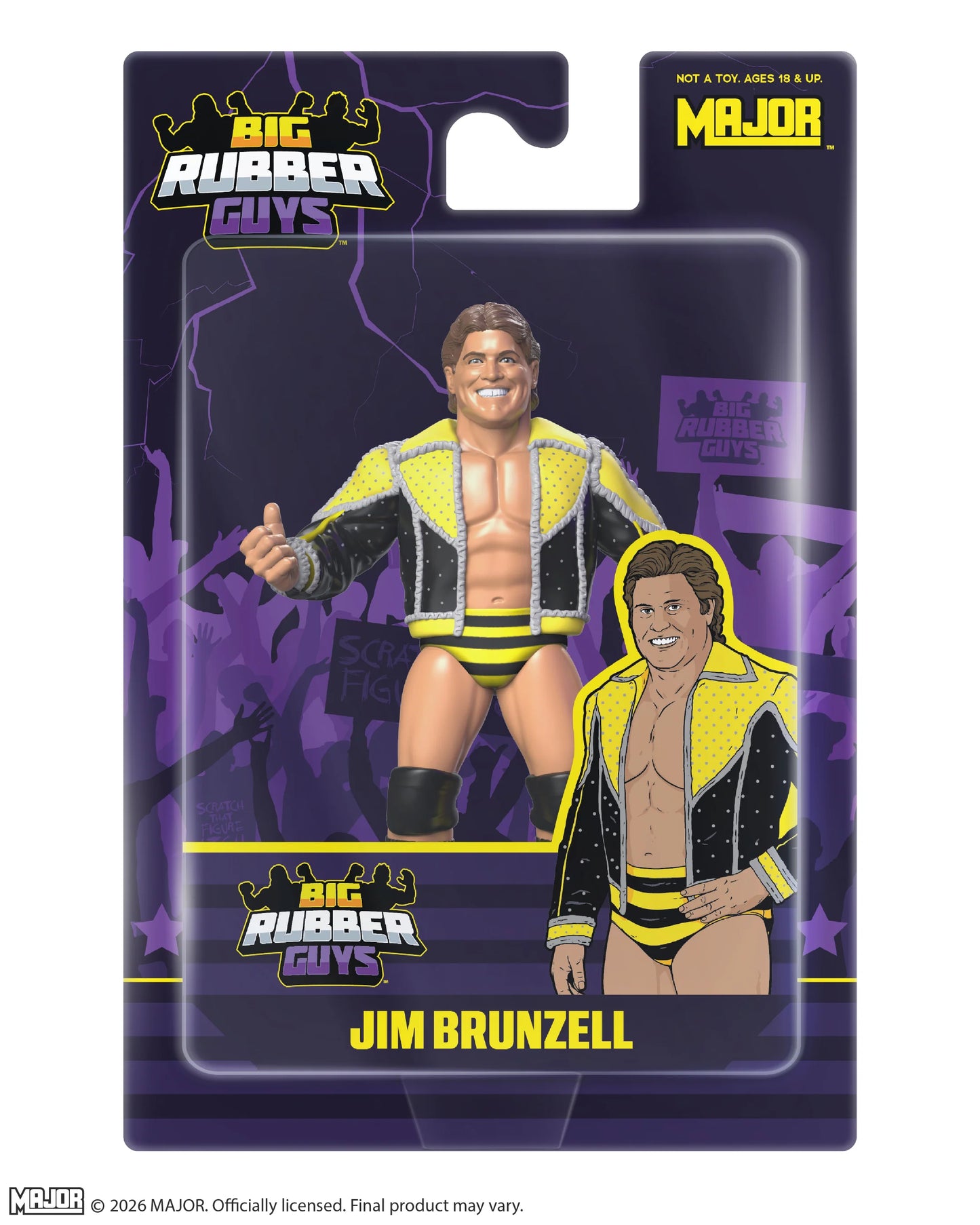 2027 MAJOR Big Rubber Guys Jim Brunzell