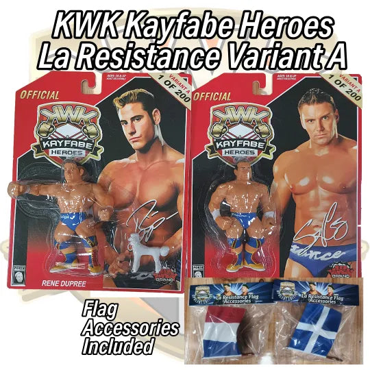 2025 KWK Kayfabe Heroes Series 2 Rene Dupree [Variant A]