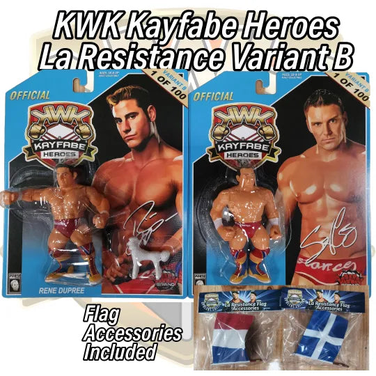 2025 KWK Kayfabe Heroes Series 2 Sylvain Grenier [Variant B]