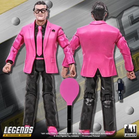 2022 FTC Legends of Professional Wrestling [Modern] Jim Cornette [Pink & Black Variant]