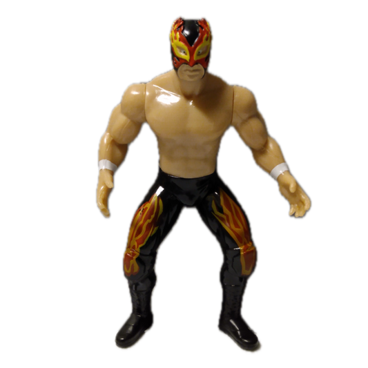 7" Articulated Bootleg/Knockoff La Flamita Mexican Arena Figure