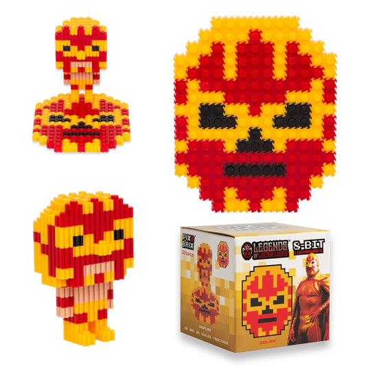 2019 Pix Brix Legends of Lucha Libre 8-Bit Luchadores Solar