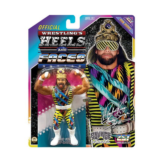 2026 Zombie Sailor's Toys Wrestling's Heels & Faces: The Savage Legacy Collection "Macho King" Randy Savage