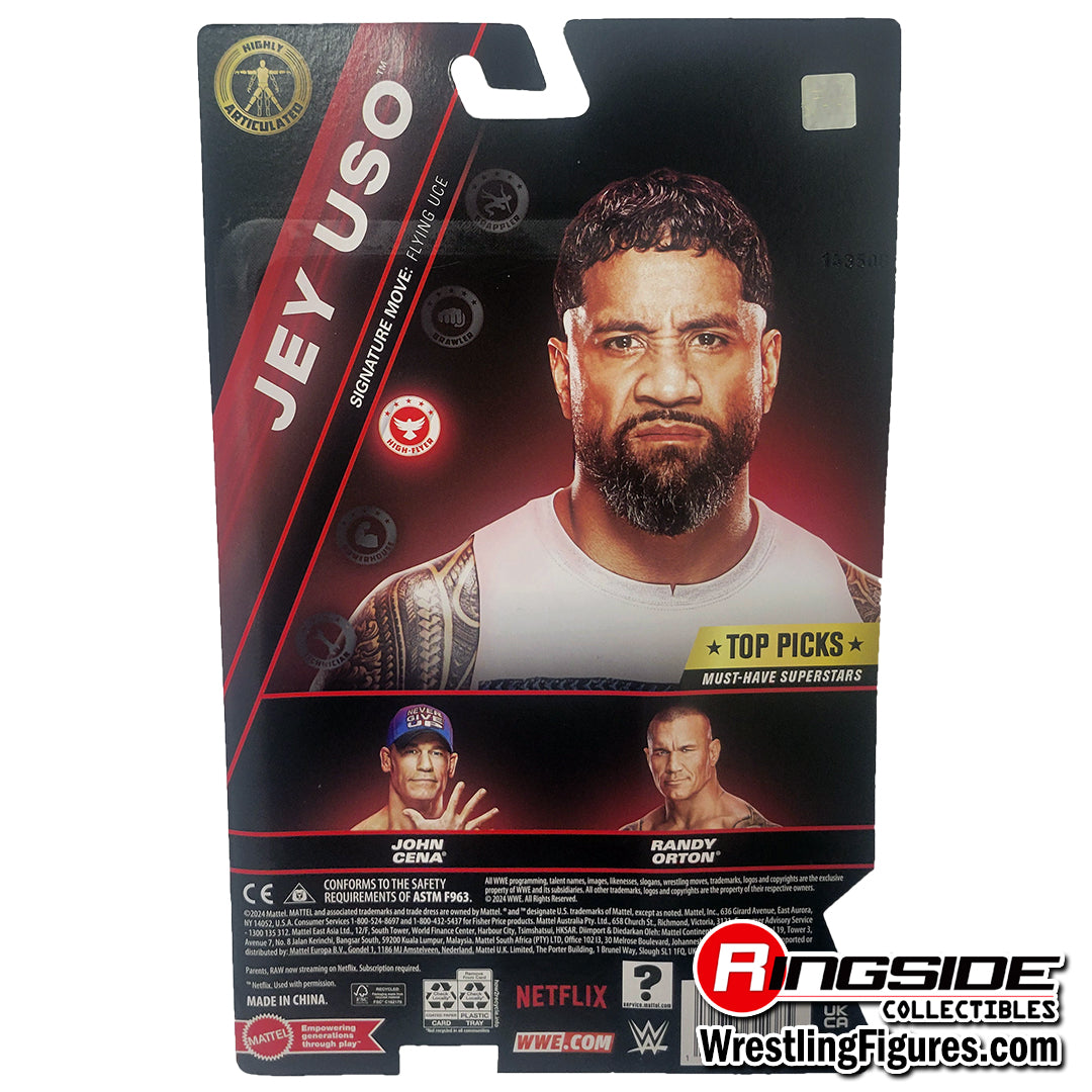 2025 WWE Mattel Main Event Series Top Picks Jey Uso