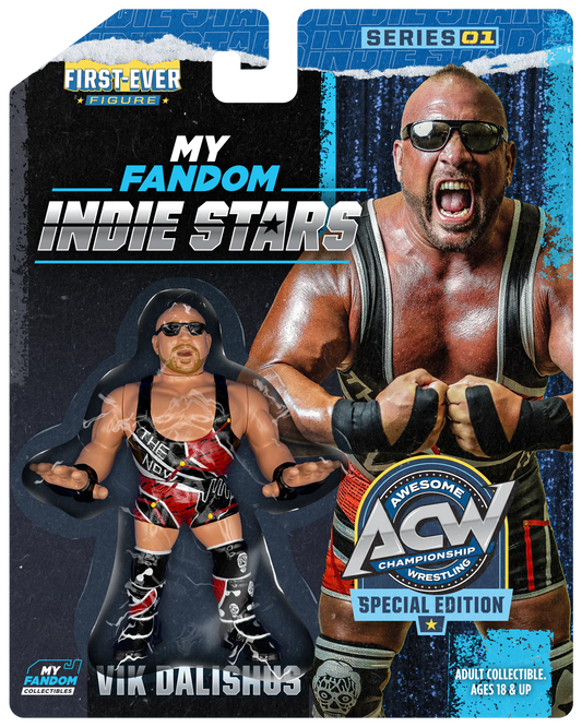 My Fandom Collectibles Indie Stars Series 1 Vik Dalishus [Red & Black]