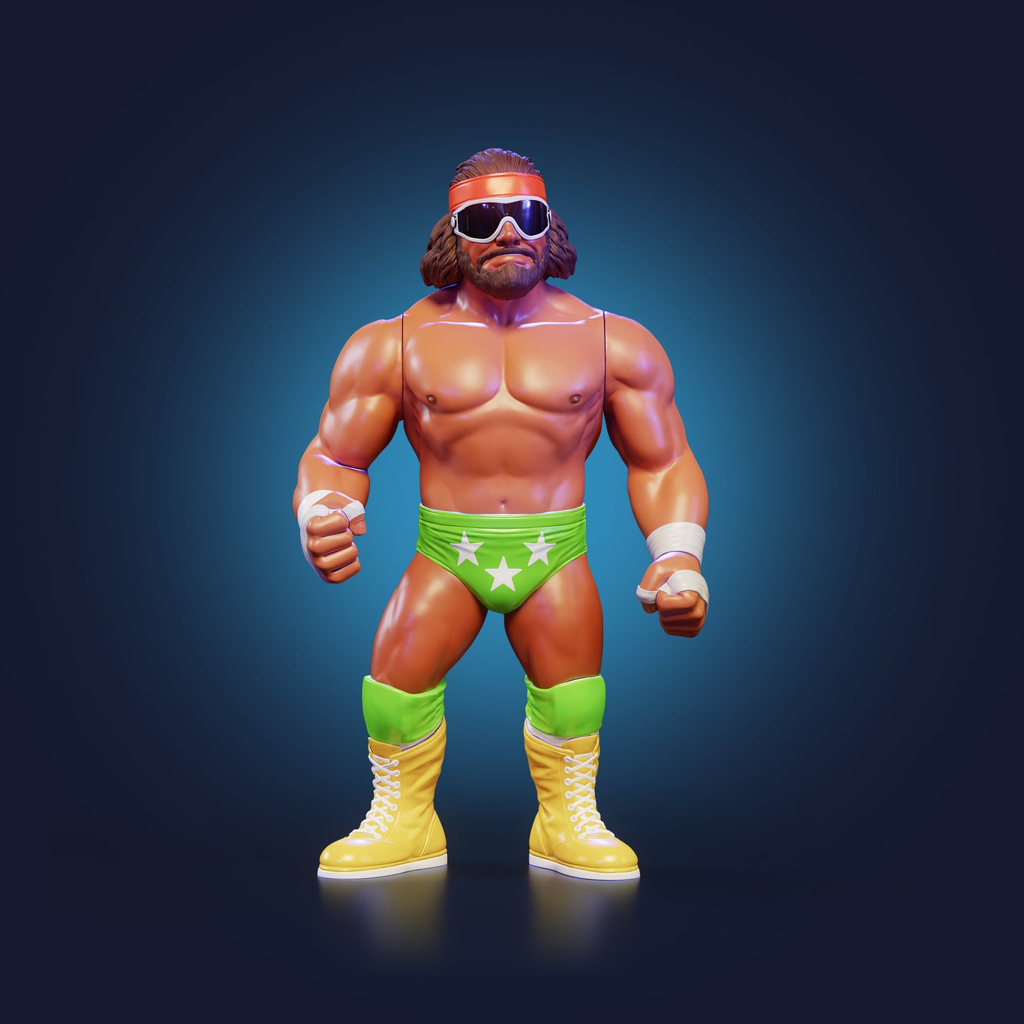 Toy Notion Wrestle Feds Black Collection "Macho Man" Randy Savage