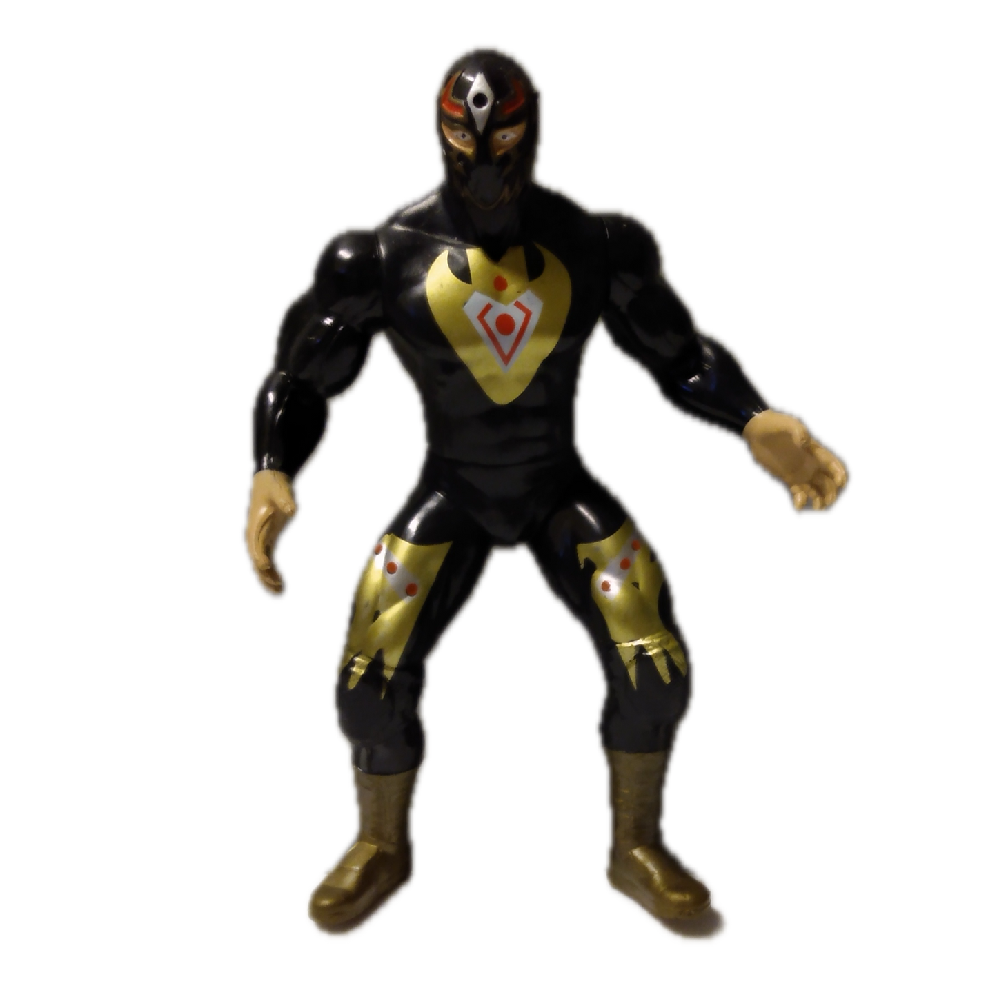 7" Articulated Bootleg/Knockoff Mascara Dorada Mexican Arena Figure