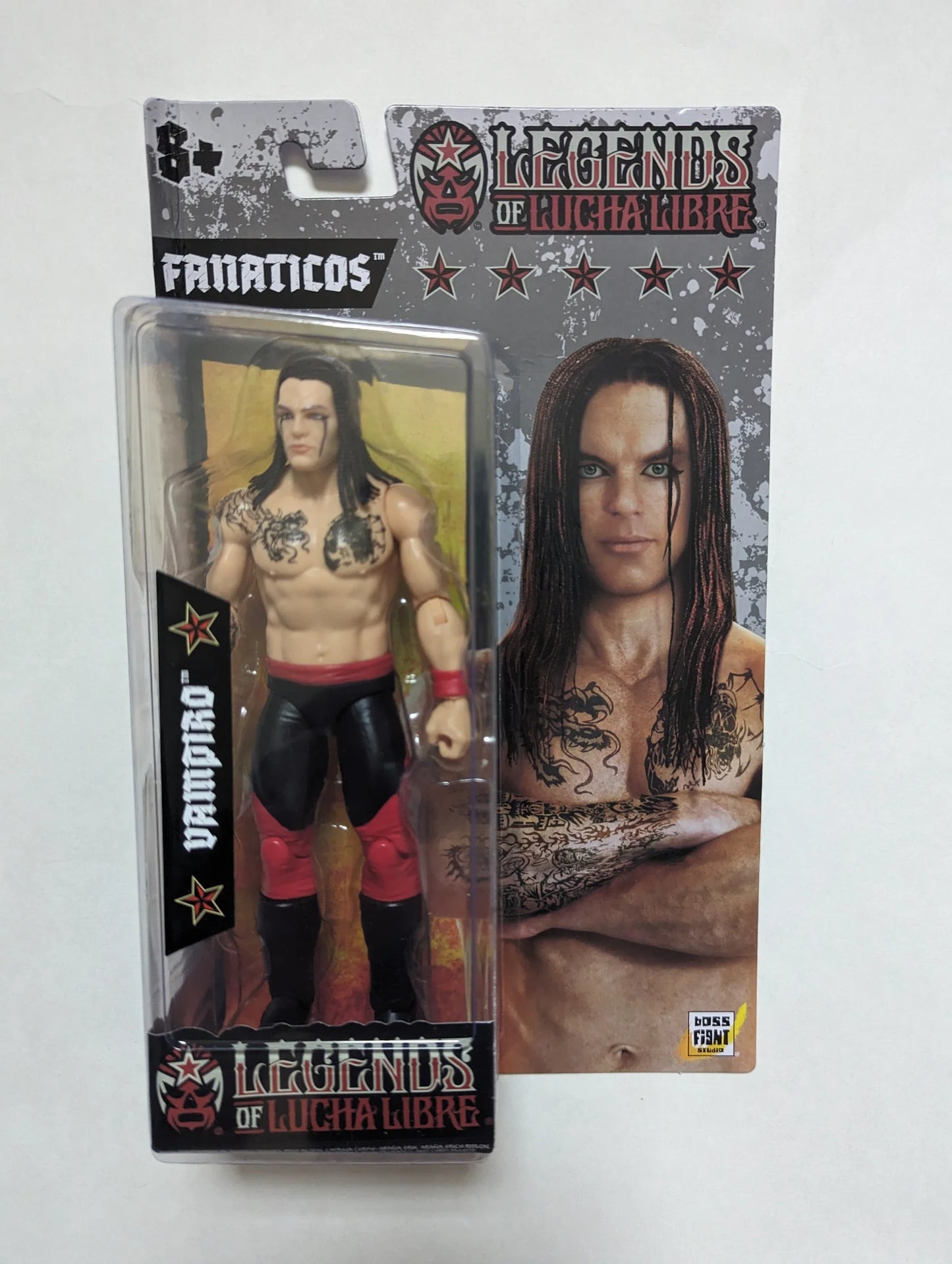 レア★バンピーロ(VAMPIRO)アクションフィギュア★WCWプロレス・TNT 2023 Boss Fight Studio Legends of Lucha Libre Fanaticos Series 2
