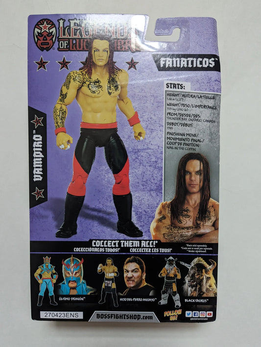 2023 Boss Fight Studio Legends of Lucha Libre Fanaticos Series 2 Vampiro