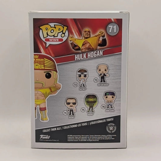 2019 WWE Funko POP! Vinyls 71 Hulk Hogan [Exclusive]