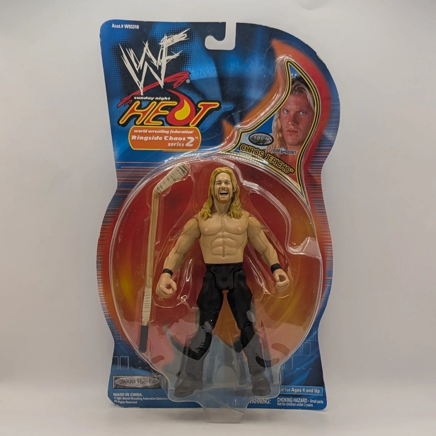2000 WWF Jakks Pacific Titantron Live Ringside Chaos Series 2 Chris Jericho