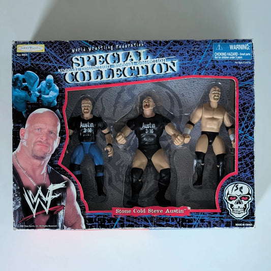 1998 WWF Jakks Pacific Special Collection Box Set: Stone Cold Steve Austin [With Kneepads, Exclusive]