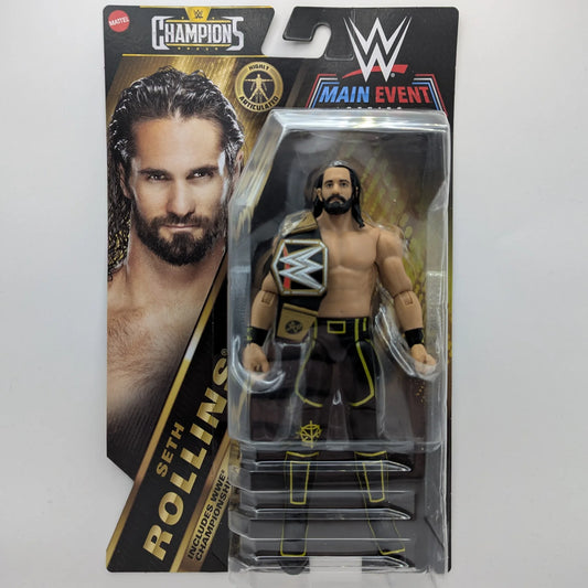 2025 WWE Mattel Main Event Champions Series 5 Seth Rollins