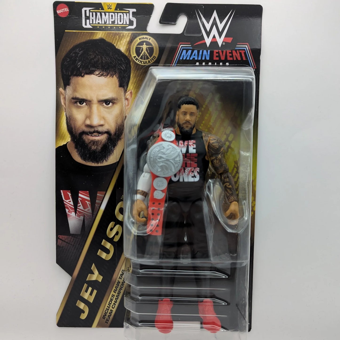 2025 WWE Mattel Main Event Champions Series 5 Jey Uso – Wrestling 2025 WWE Mattel Main Event Champions Series 5 Jey Uso – Wrestling