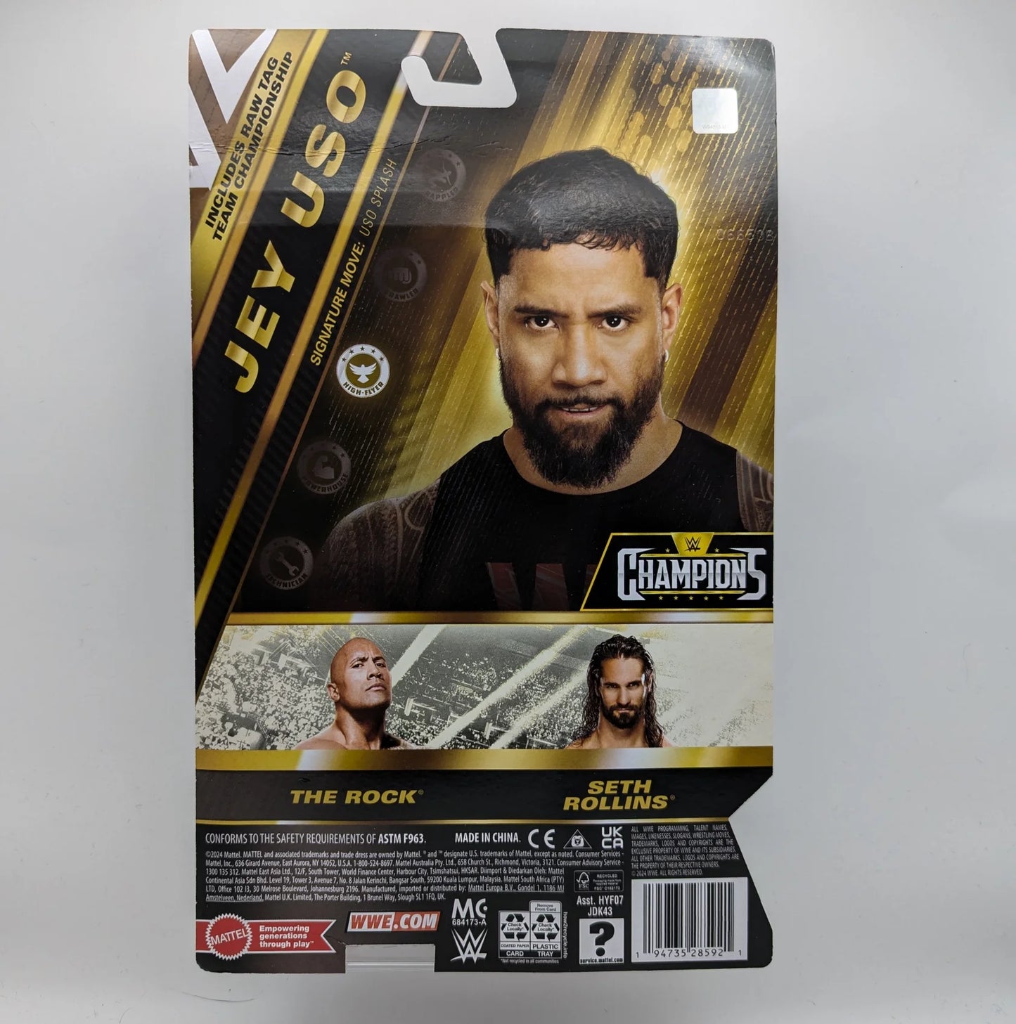 2025 WWE Mattel Main Event Champions Series 5 Jey Uso