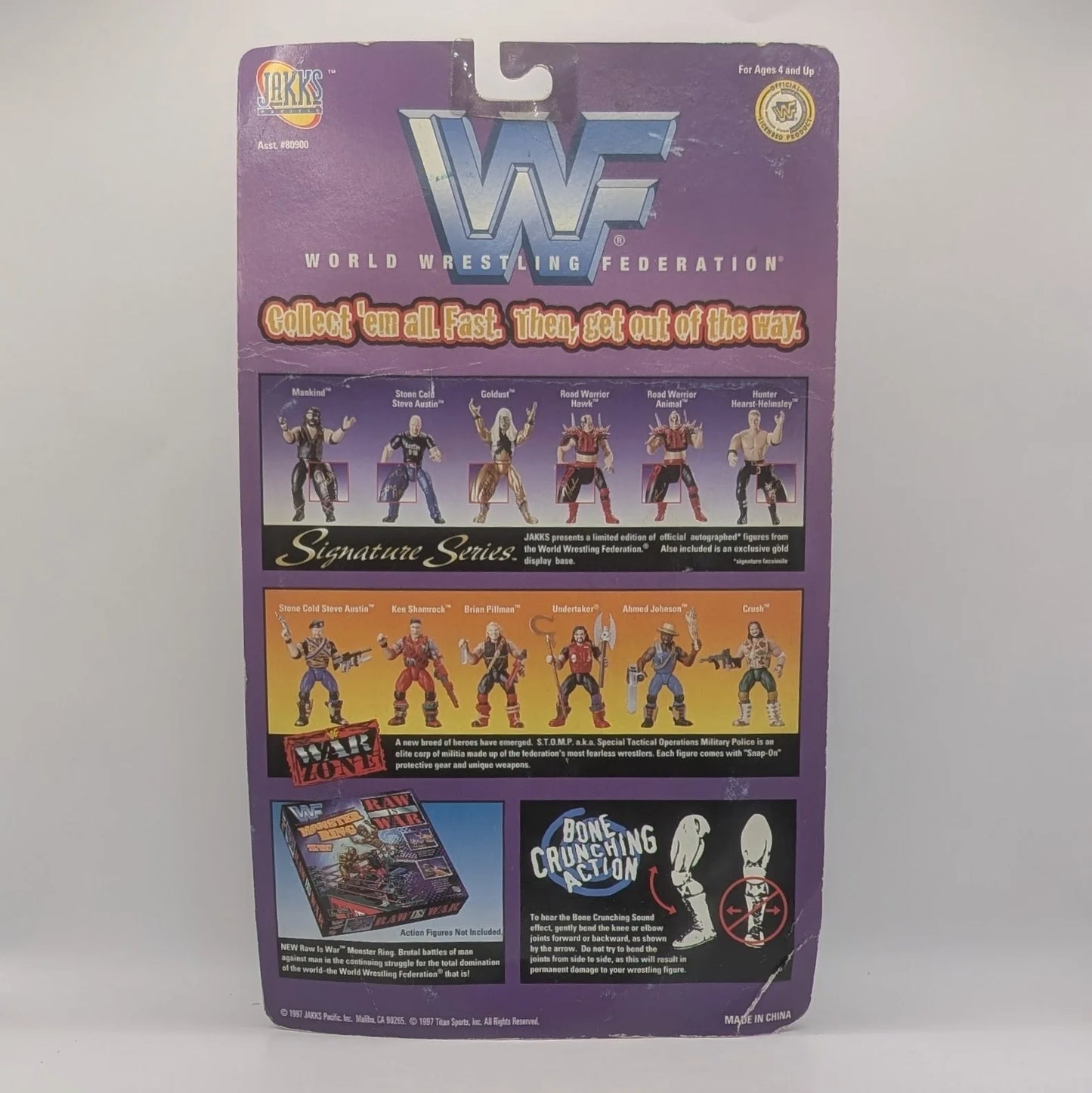 1997 WWF Jakks Pacific Signature Series 1 Hunter Hearst-Helmsley