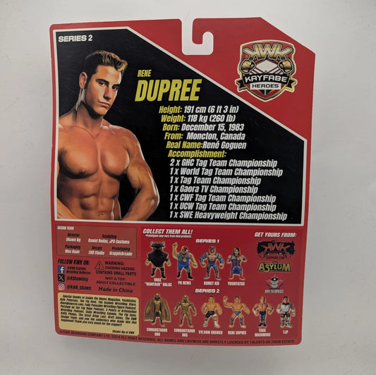 2025 KWK Kayfabe Heroes Series 2 Rene Dupree [Variant A]