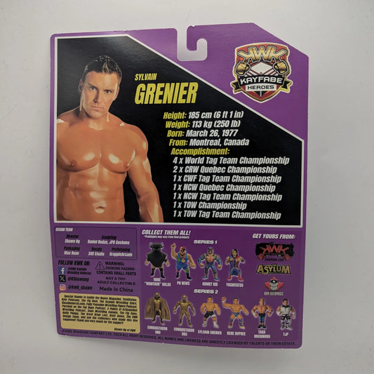2025 KWK Kayfabe Heroes Series 2 Sylvain Grenier [Variant C]