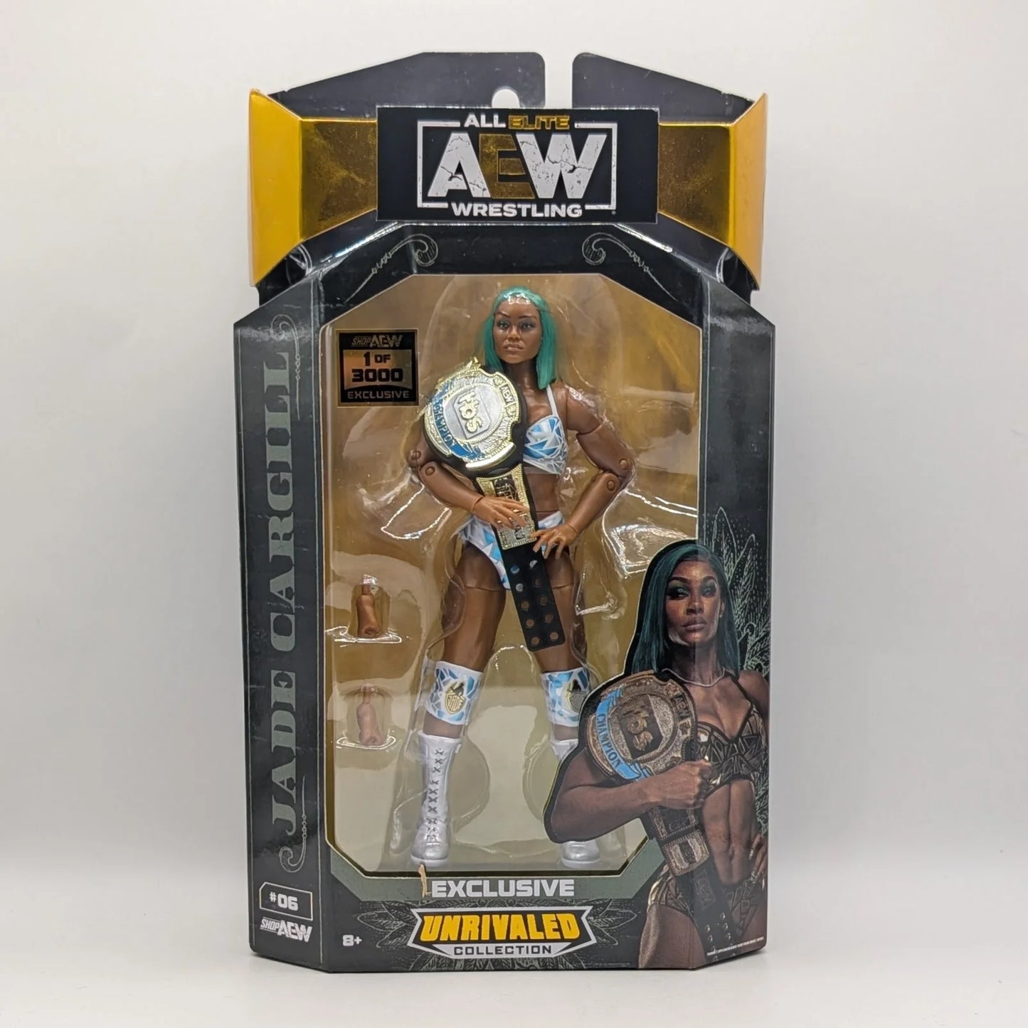 2023 AEW Jazwares Unrivaled Collection Shop AEW Exclusive #06 Jade Cargill