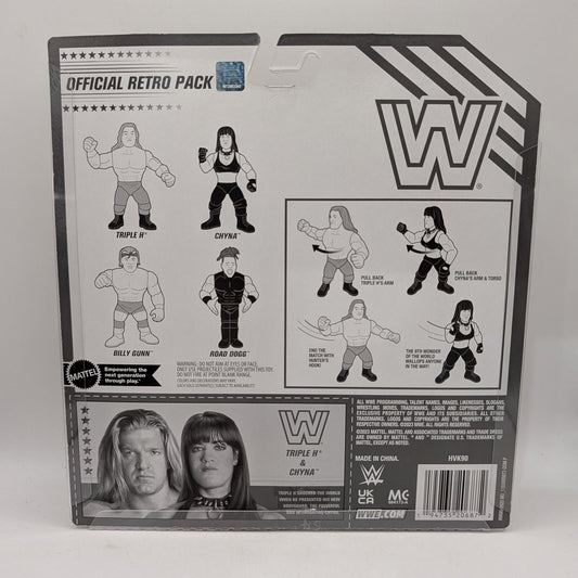 2024 WWE Mattel Ringside Exclusive DX Official Retro Tag Team: Chyna & Triple H