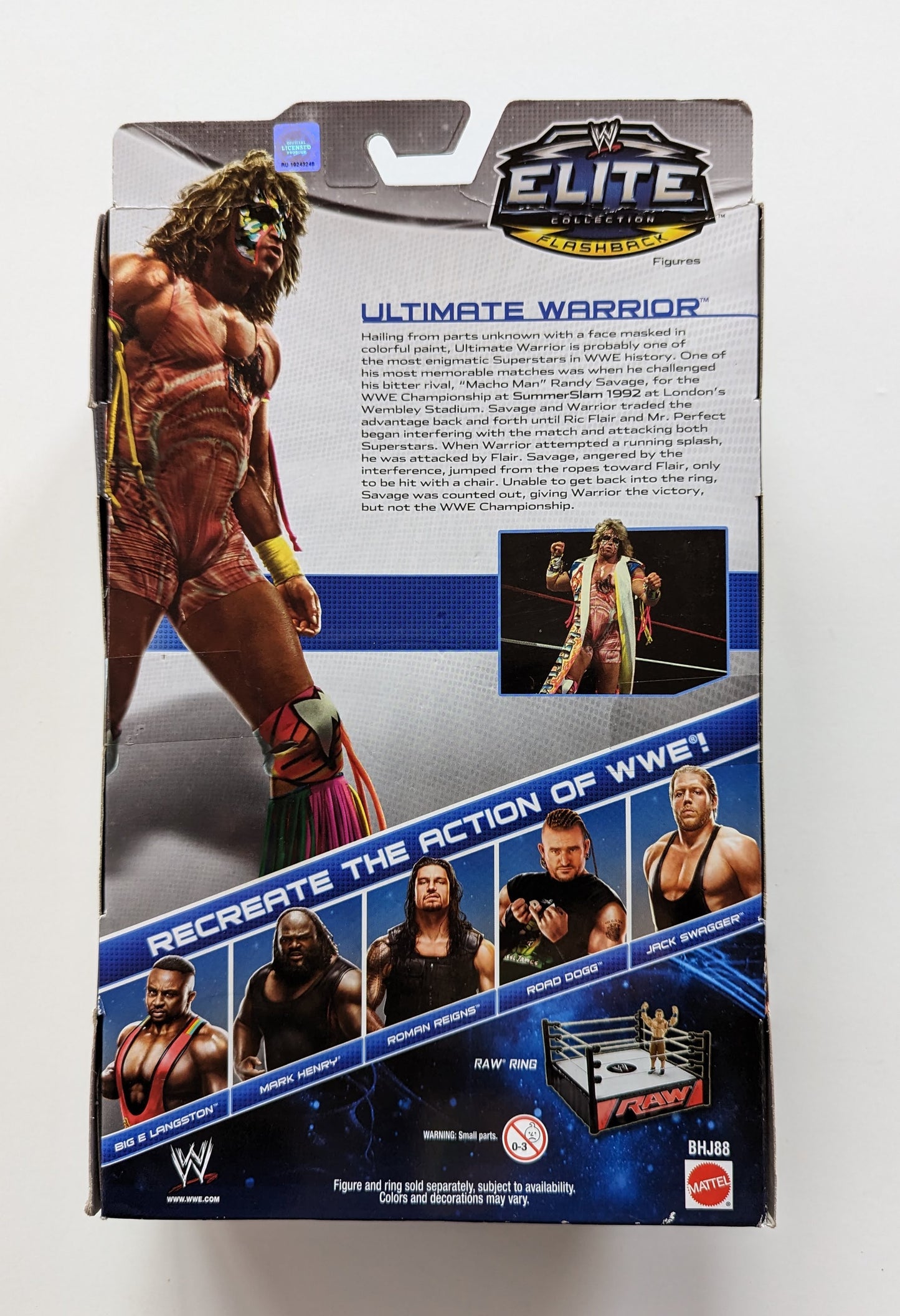 2014 WWE Mattel Elite Collection Series 26 Ultimate Warrior