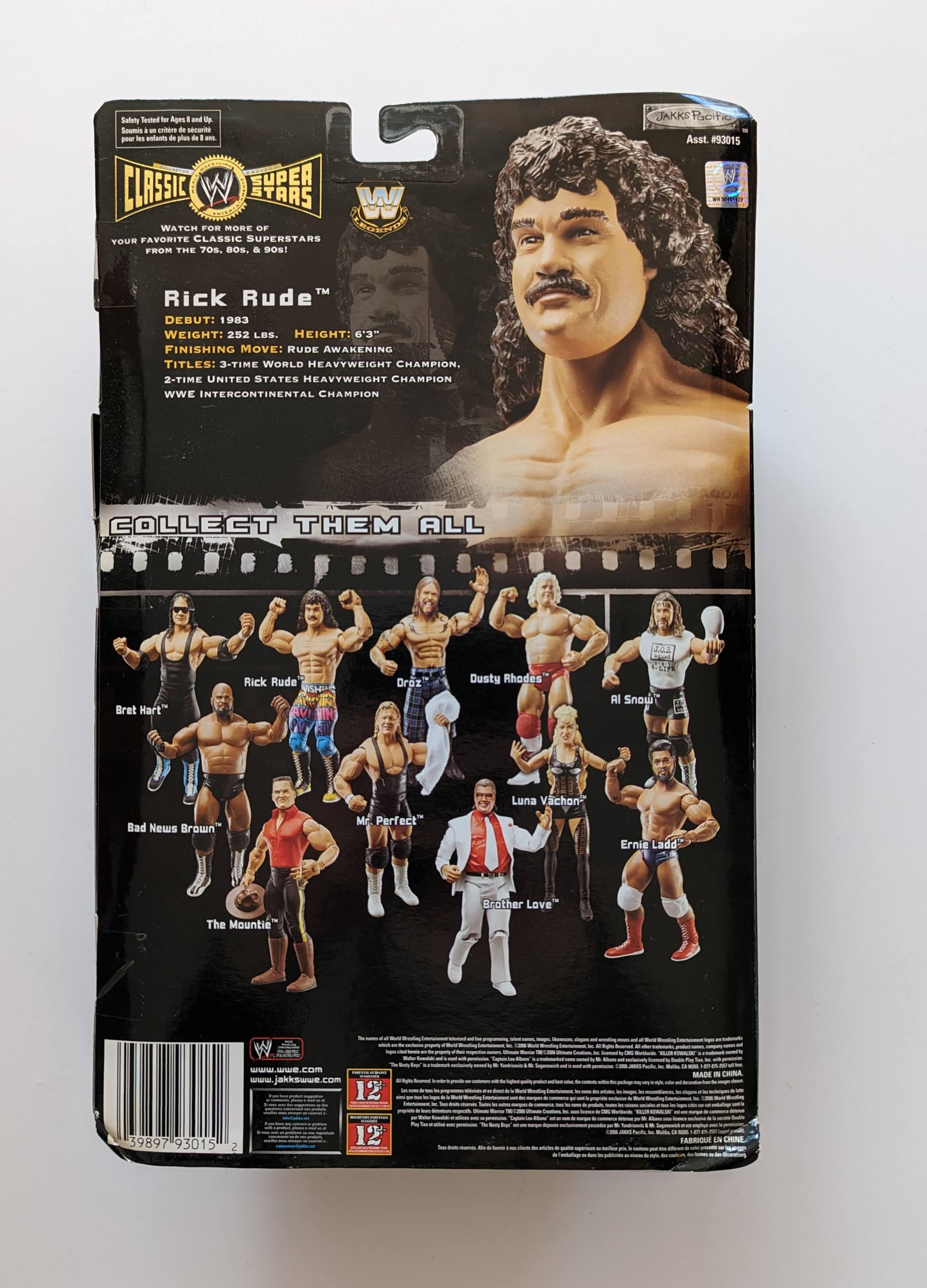 Ricky Rudd Figure All Rick Rude Wrestling Action Figures – Wrestling Figure Database