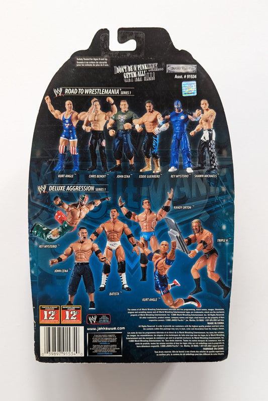2005 WWE Jakks Pacific Ruthless Aggression Road to WrestleMania 22 Series 1 Eddie Guerrero