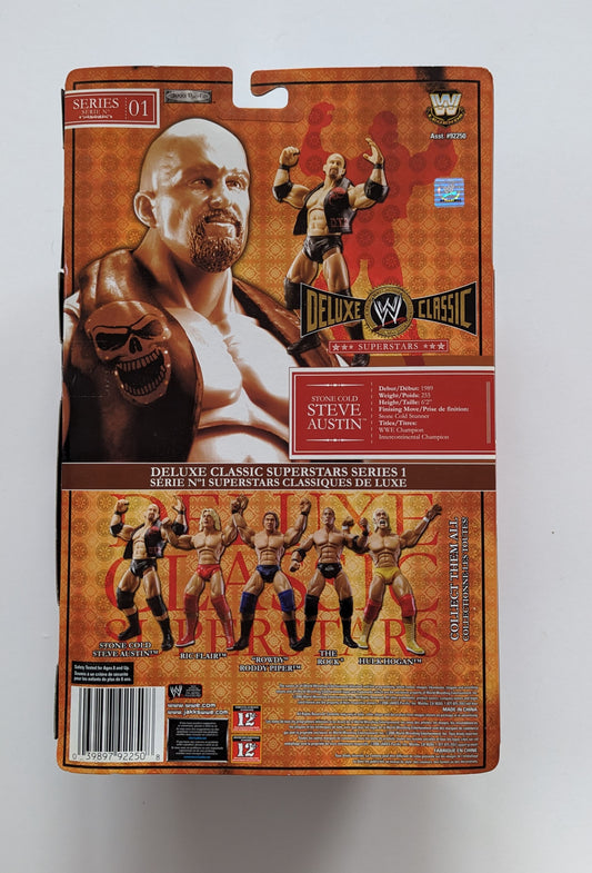 2006 WWE Jakks Pacific Deluxe Classic Superstars Series 1 "Stone Cold" Steve Austin