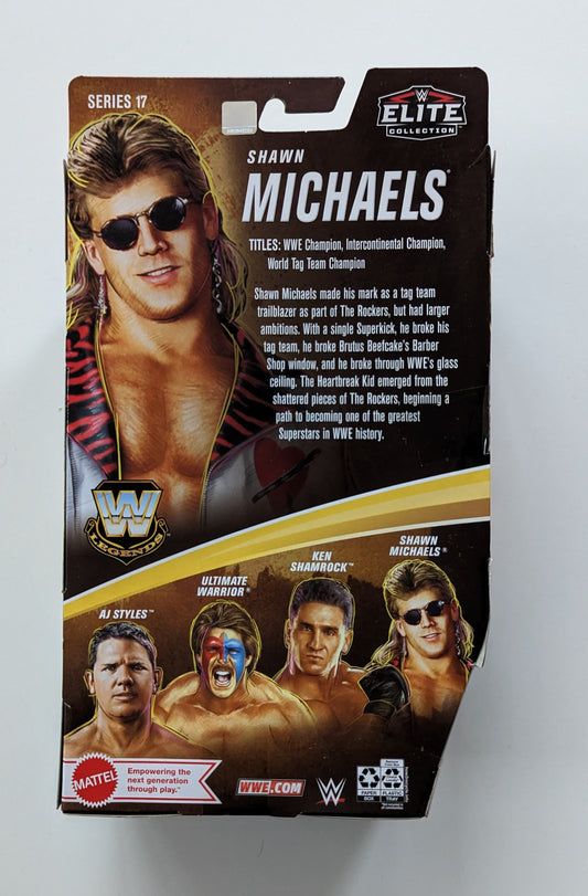2022 WWE Mattel Elite Collection Legends Series 17 Shawn Michaels [Exclusive]