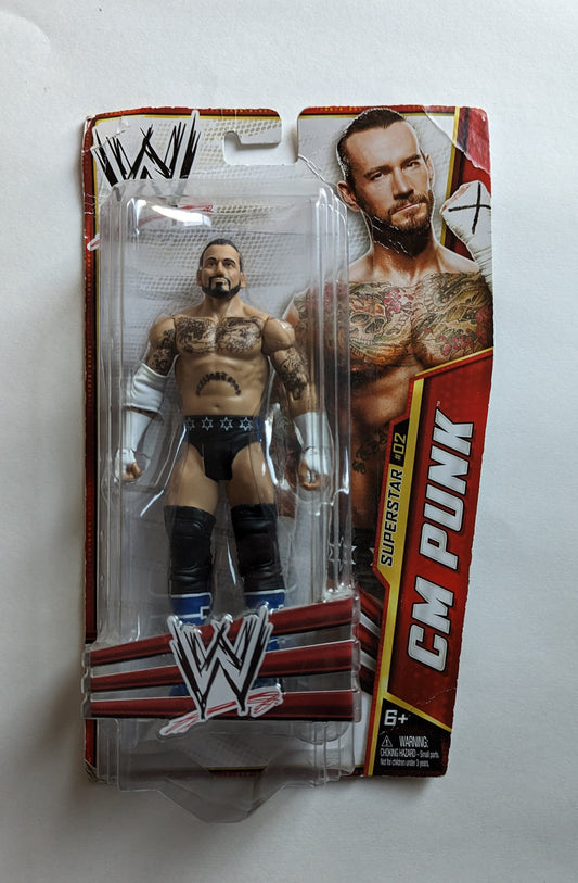 2013 WWE Mattel Basic Series 24 #02 CM Punk