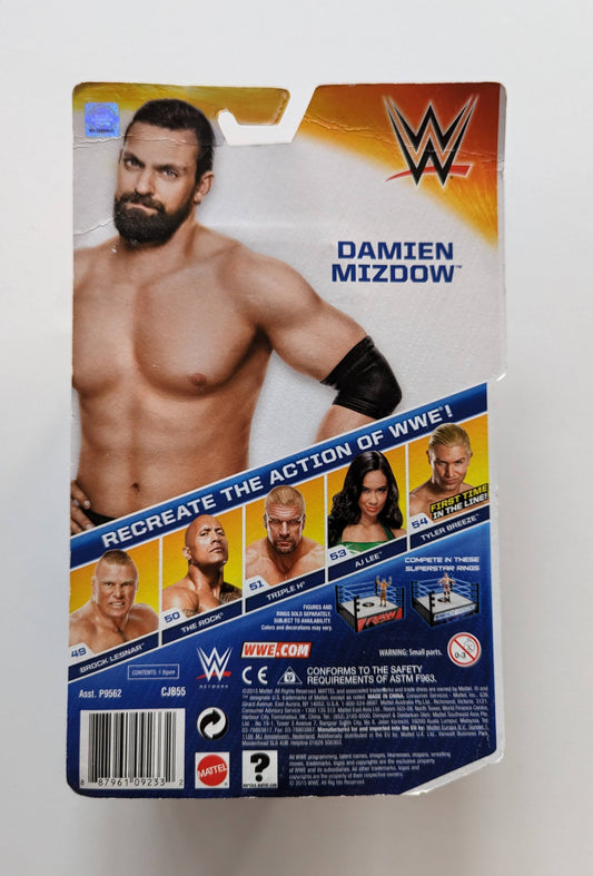 2015 WWE Mattel Basic Series 53 #52 Damien Mizdow