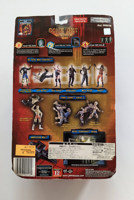 2002 WWE Jakks Pacific R-3 Tech Series 3 "Mat Fighters" Matt Hardy