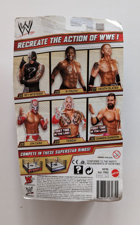 2013 WWE Mattel Basic Series 28 #30 Damien Sandow