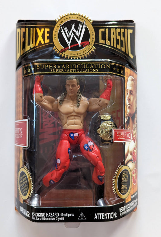 2007 WWE Jakks Pacific Deluxe Classic Superstars Series 2 Shawn Michaels