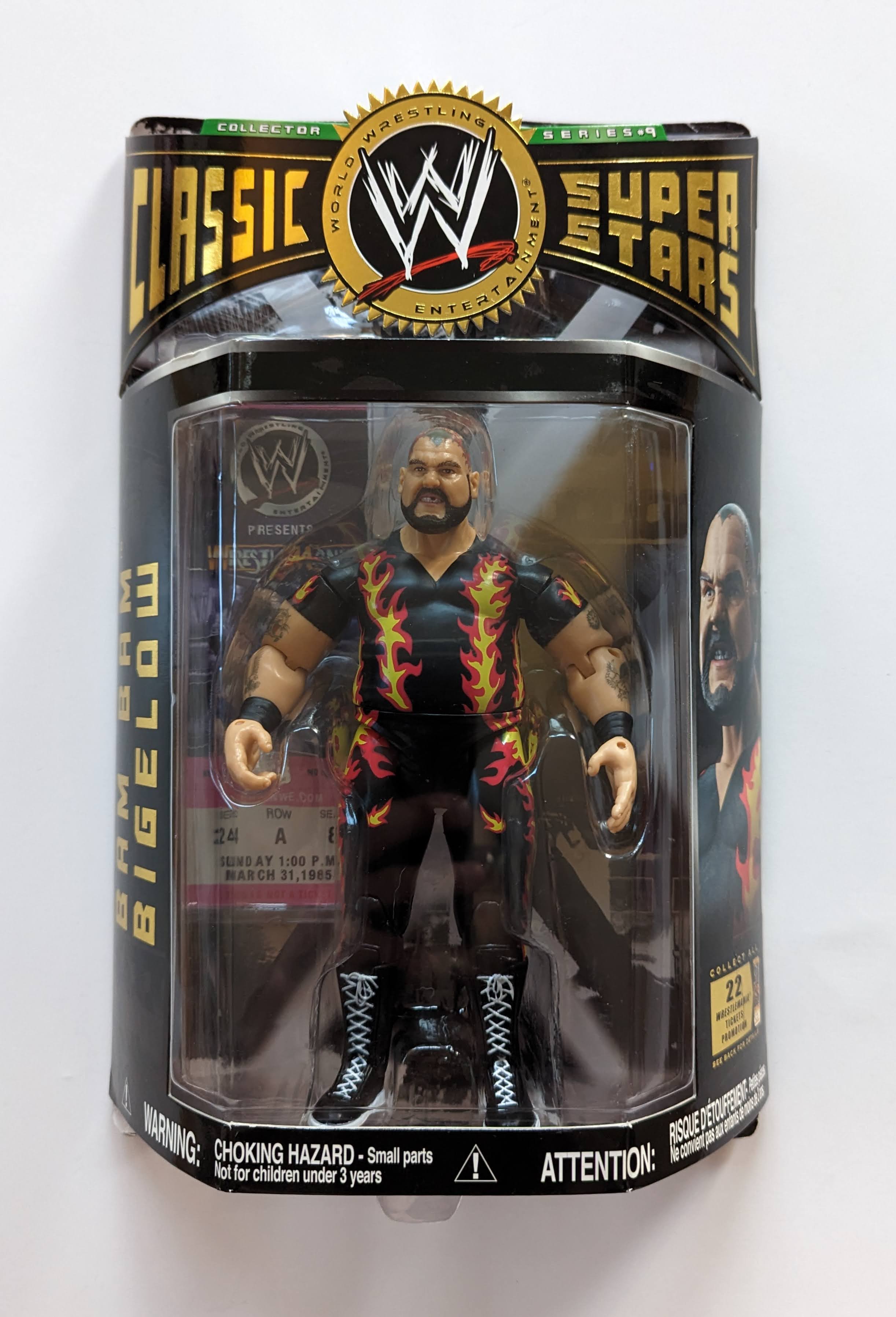 2006 WWE Jakks Pacific Classic Superstars Series 9 Bam Bam Bigelow ...