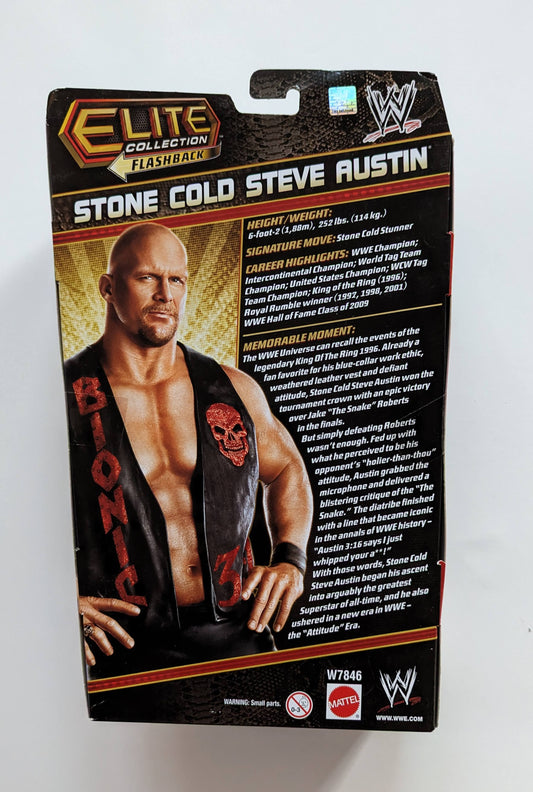 2012 WWE Mattel Elite Collection Ringside Exclusive "Texas Rattlesnake" Stone Cold Steve Austin