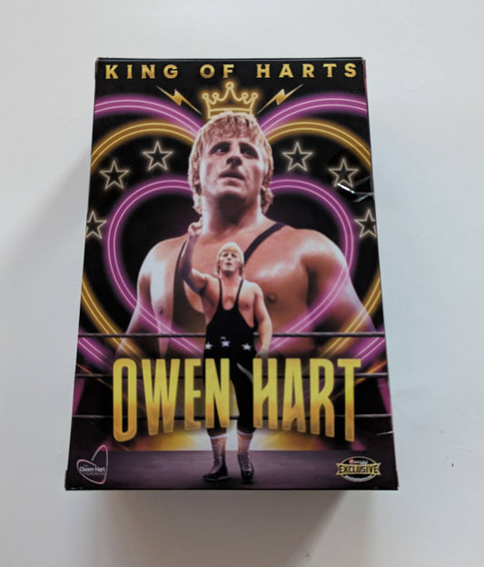2022 AEW Jazwares Ringside Exclusive #103 Luminaries Collection "King of Harts" Owen Hart
