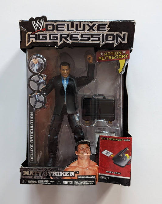 2008 WWE Jakks Pacific Deluxe Aggression Series 15 Matt Striker