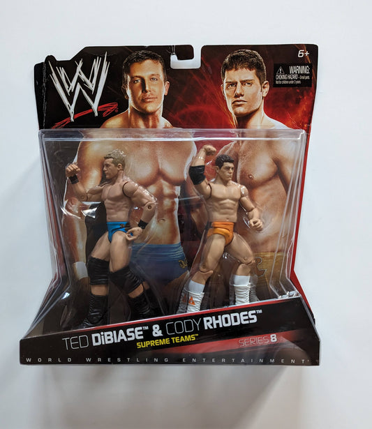2010 WWE Mattel Basic Battle Packs Series 8 Ted DiBiase & Cody Rhodes