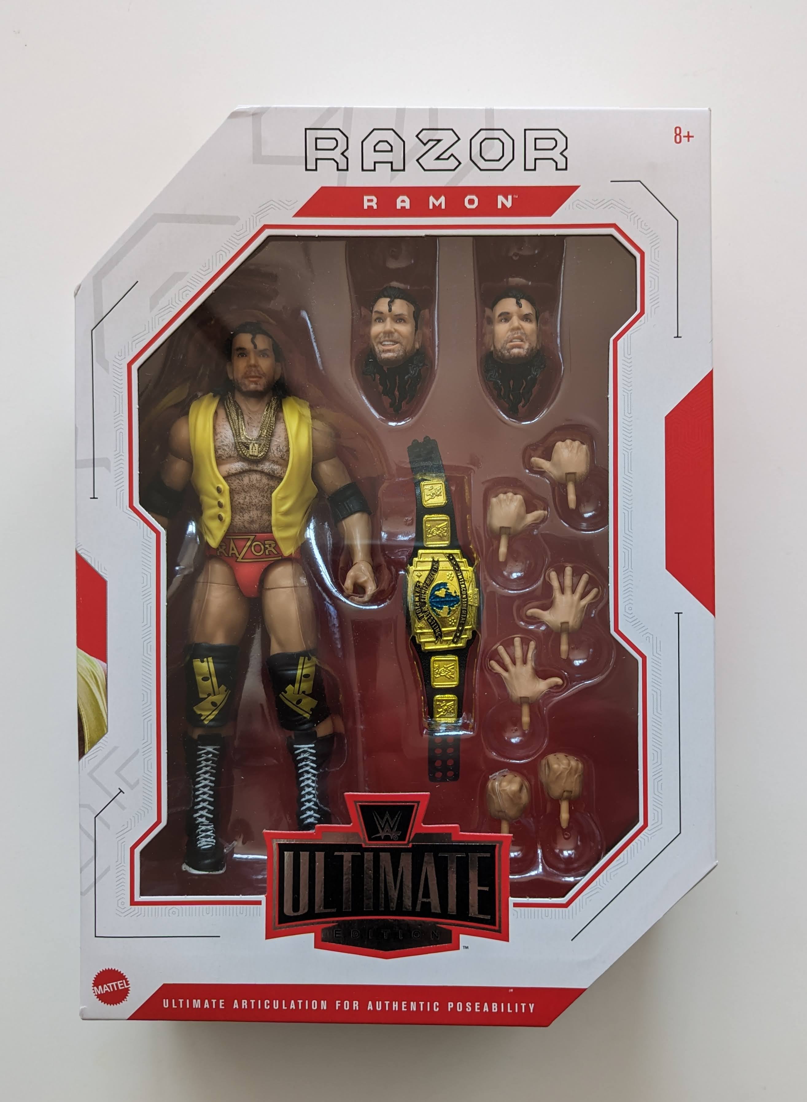 Razon Ramon Ultimate 2023 WWE Mattel Ultimate Edition Series 16 Razor Ramon – Wrestling ...