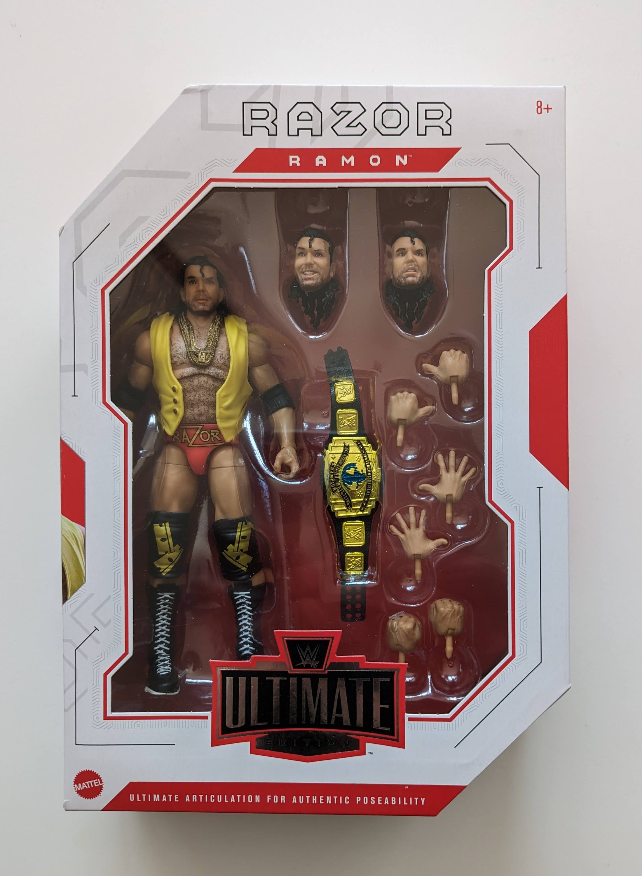 Razor Ramon Ultimate 2023 WWE Mattel Ultimate Edition Series 16 Razor Ramon – Wrestling ...