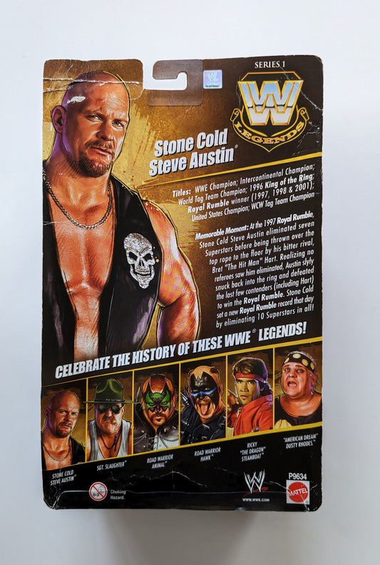 2010 WWE Mattel Elite Collection Legends Series 1 Stone Cold Steve Austin
