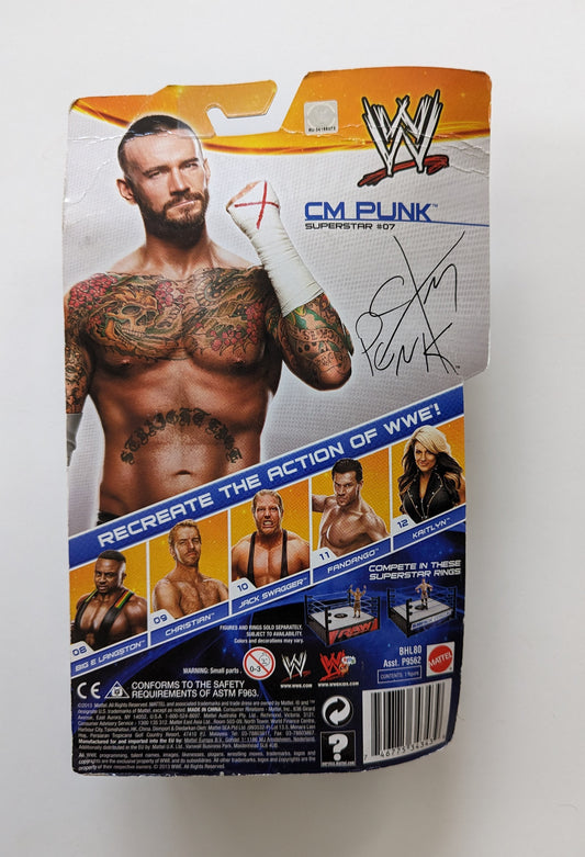 2014 WWE Mattel Basic Series 36 #07 CM Punk