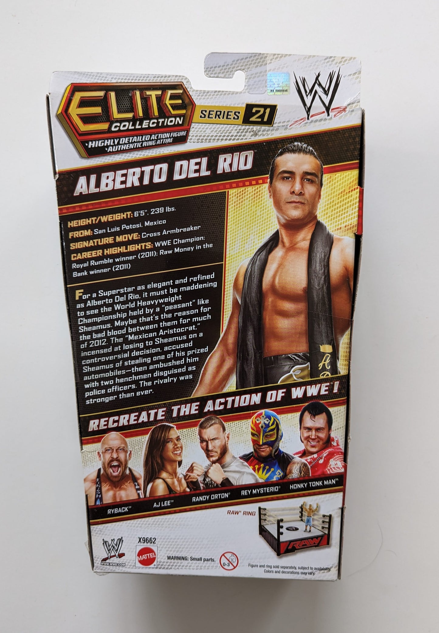 2013 WWE Mattel Elite Collection Series 21 Alberto Del Rio