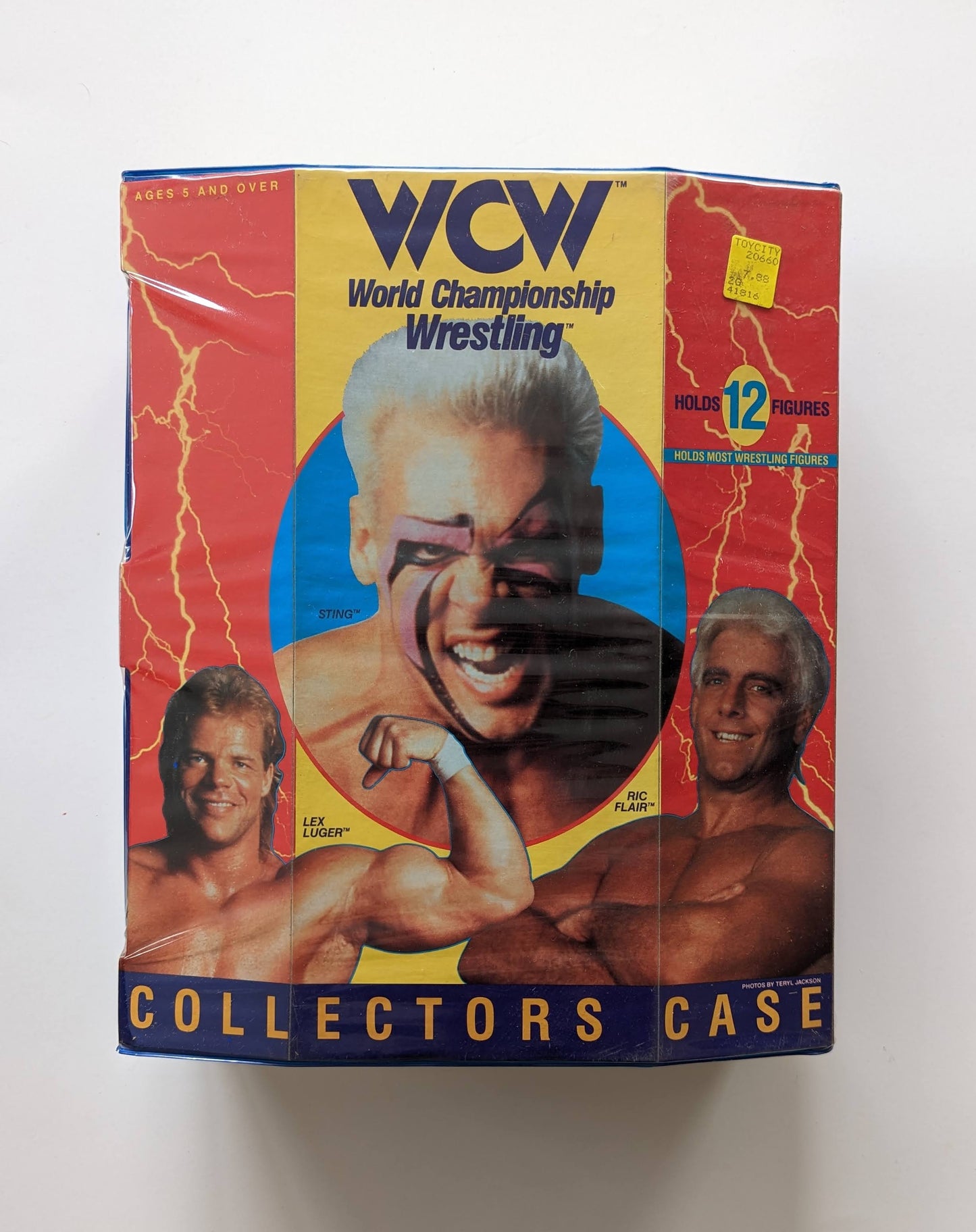 1991 WCW Galoob Collectors Case