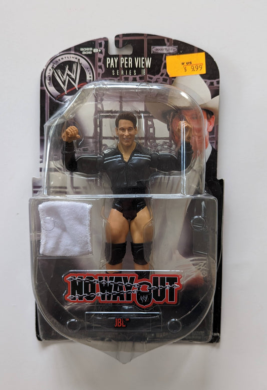 2008 WWE Jakks Pacific Ruthless Aggression Pay Per View Series 18 "No Way Out" JBL